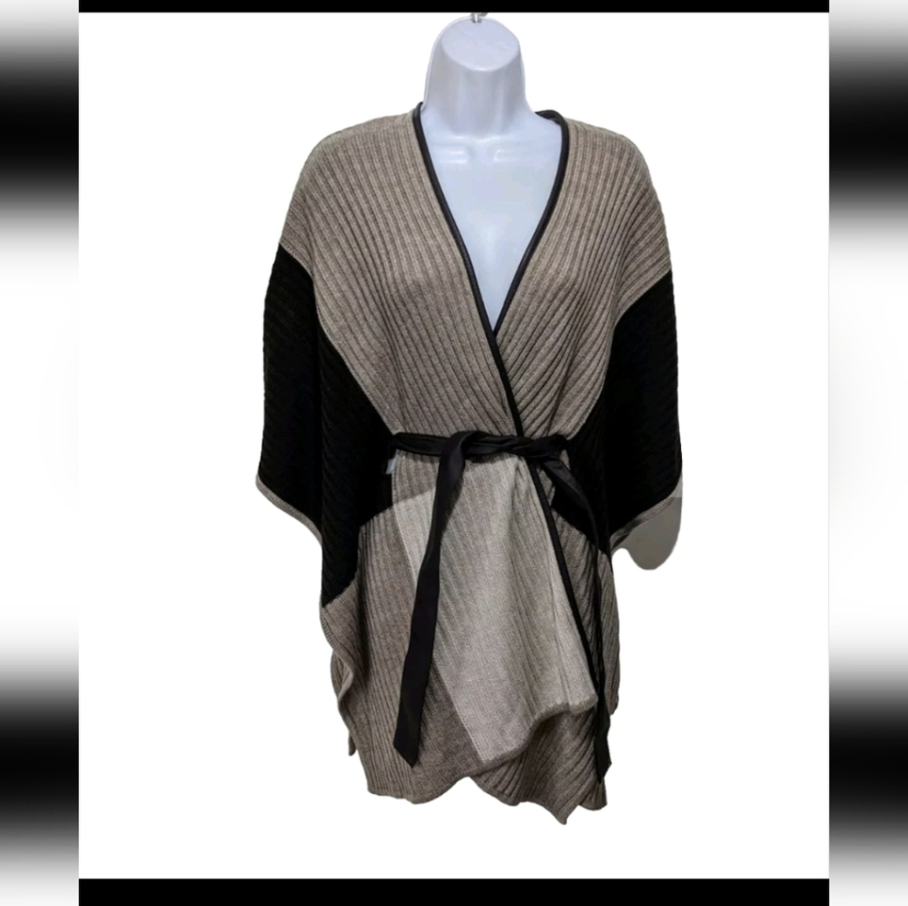NWT New York & Company Cape Kimono Cardigan Sweater S M #4